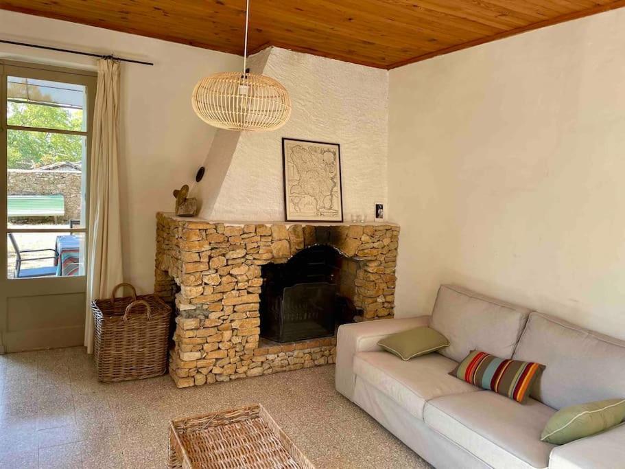 La Maison Du Prieure Vezenobres Esterno foto